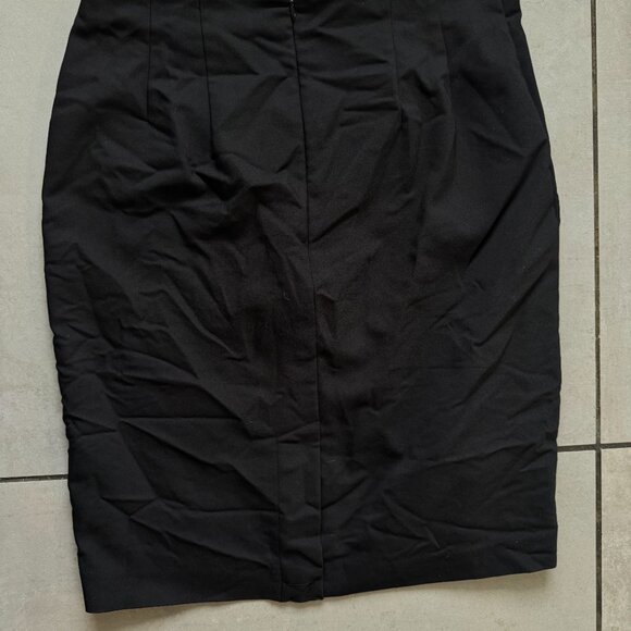 Van Heusen Black Pencil Skirt - Size 8 - Picture 6 of 7